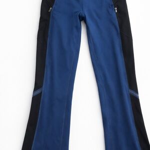 lululemon athletica Blue and Black Leggings